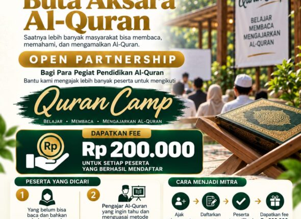 gerakan berantas buta aksara Al-Qur'an